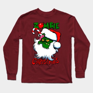 Zombie Christmas Long Sleeve T-Shirt